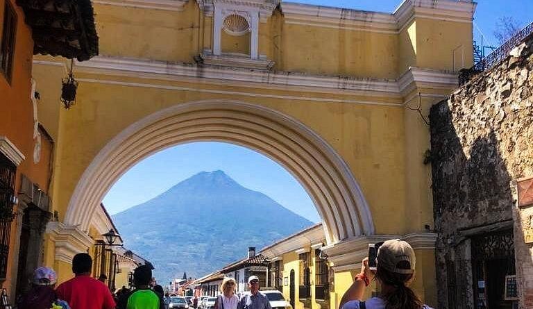 Antigua, Guatemala - a historic city with stunning volcanic mountains and a rich cultural heritage.