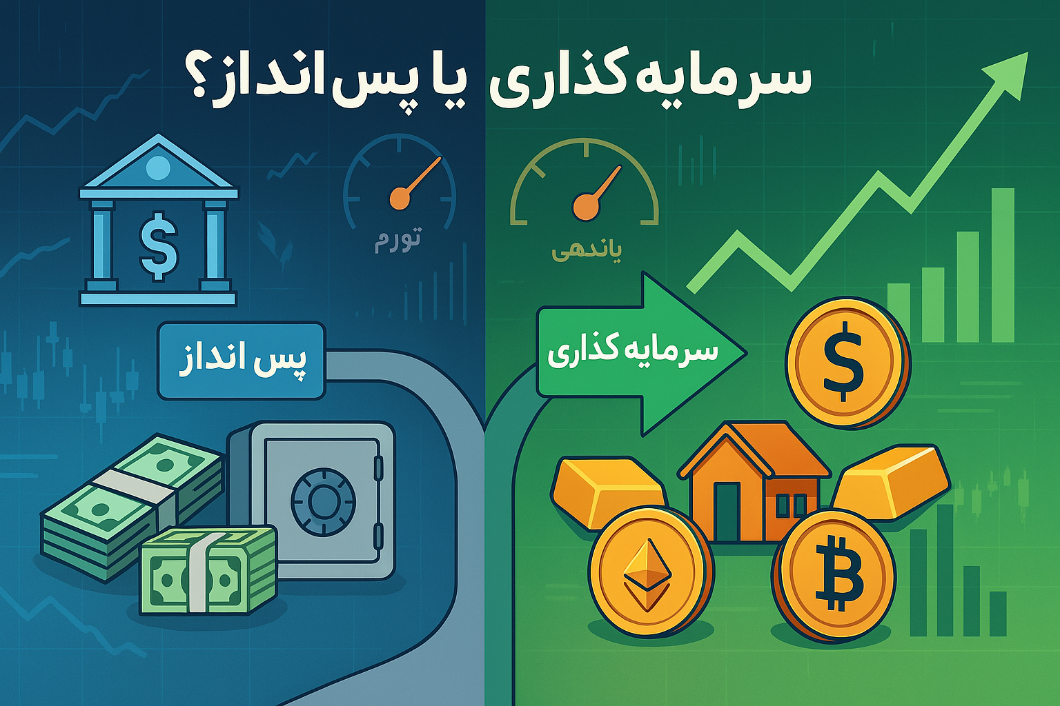 تفاوت سرمایه گذاری و پس انداز چیست؟ کدامیک برای شما مناسب‌تر است؟
