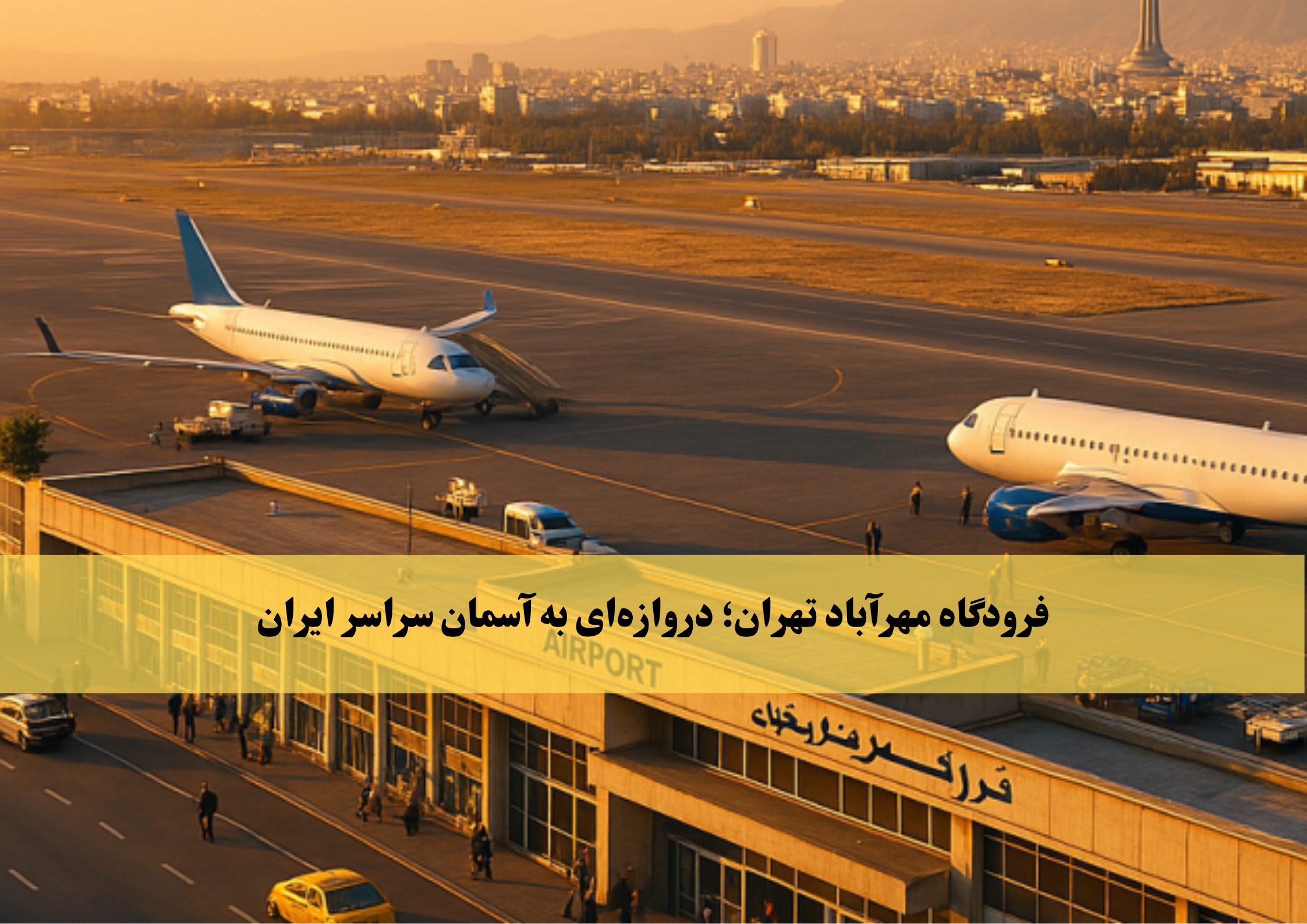 فرودگاه مهرآباد تهران؛ دروازه‌ای به آسمان سراسر ایران