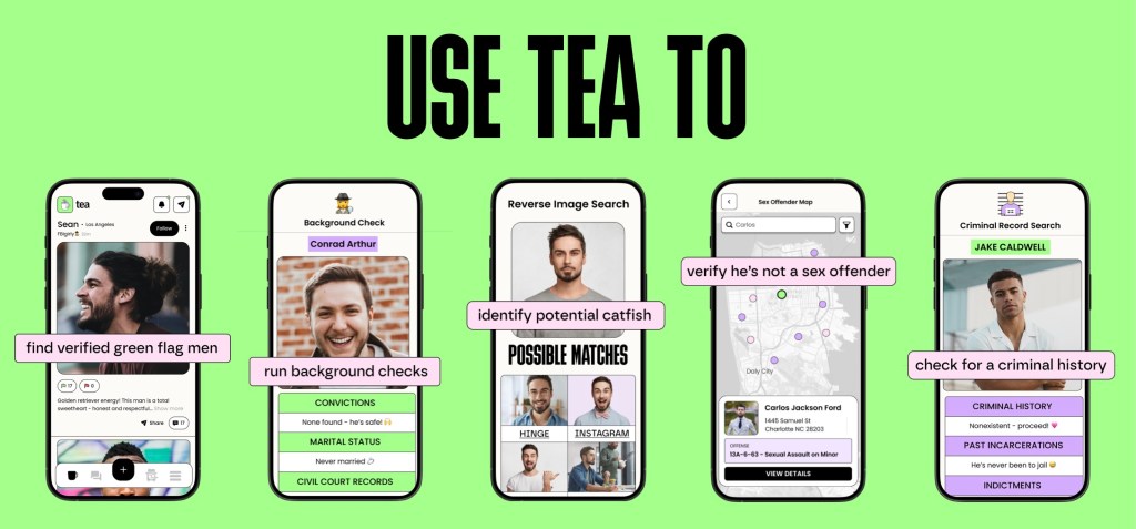 📱 نشت اطلاعات در اپلیکیشن امنیتی قرارهای عاشقانه Tea؛ افشای ۷۲ هزار تصویر کاربران